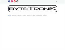 Tablet Screenshot of bytetronik.com